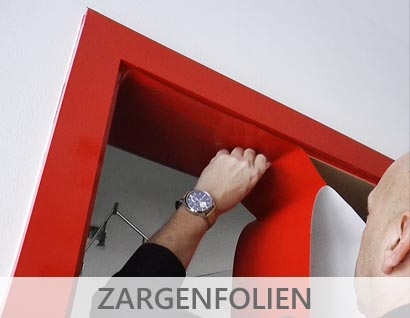türzargen mit folie renovieren