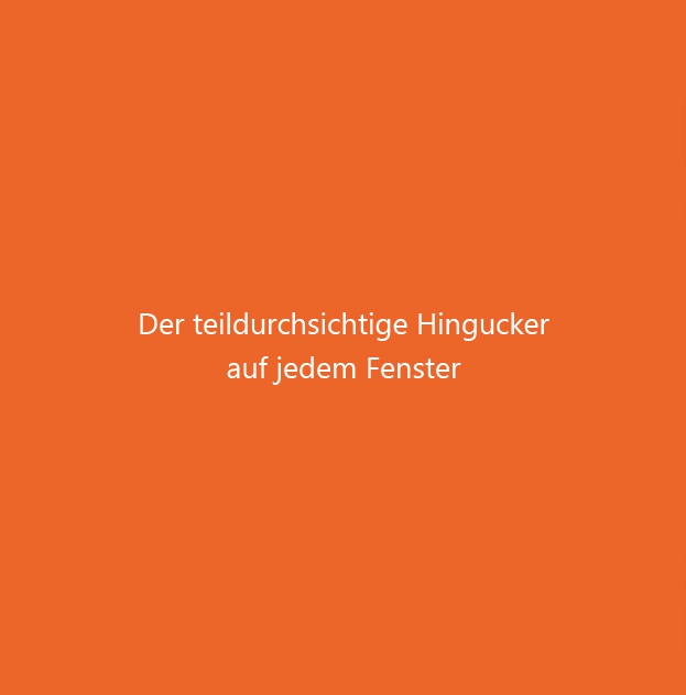 foliendekor fuer fenster
